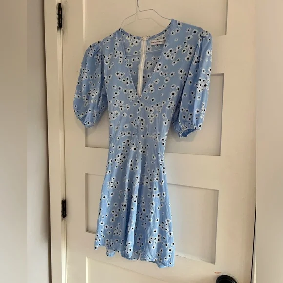 Faithfull the brand Ilia floral mini dress size 4 - Picture 11 of 15